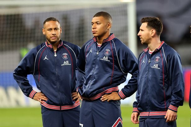 កីឡាករ Lionel Messi, Kylian Mbappe និង Neymar