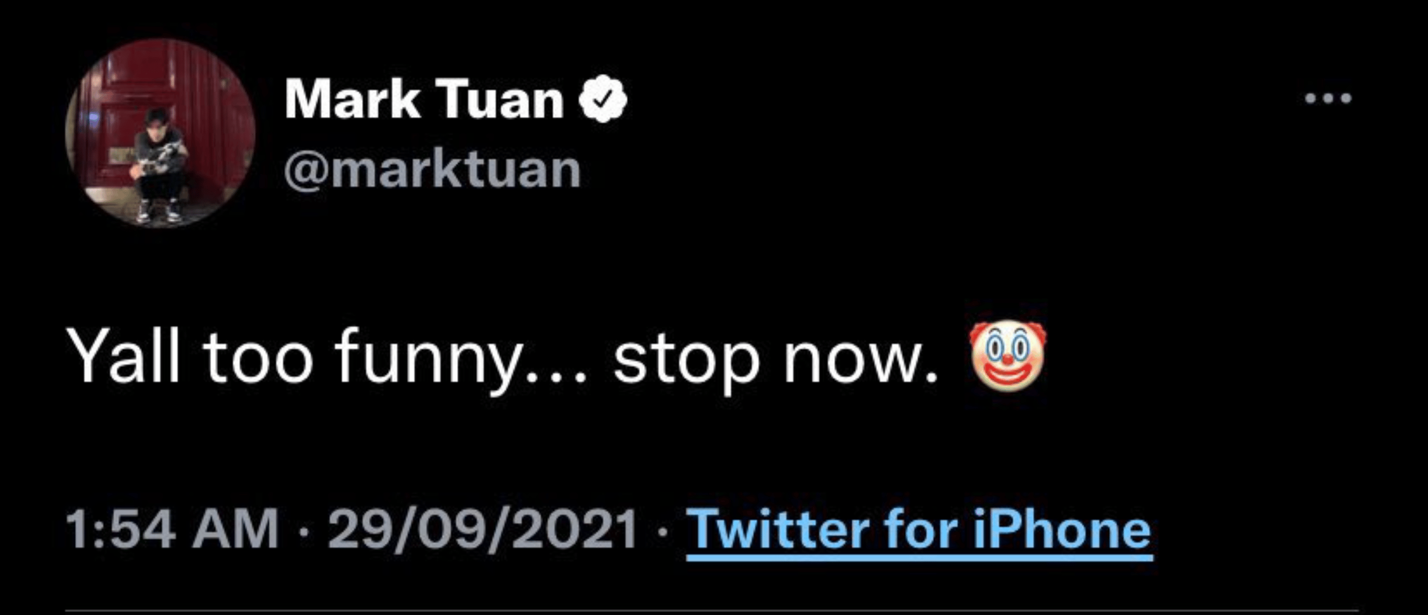 ការបង្ហោះMark Tuan