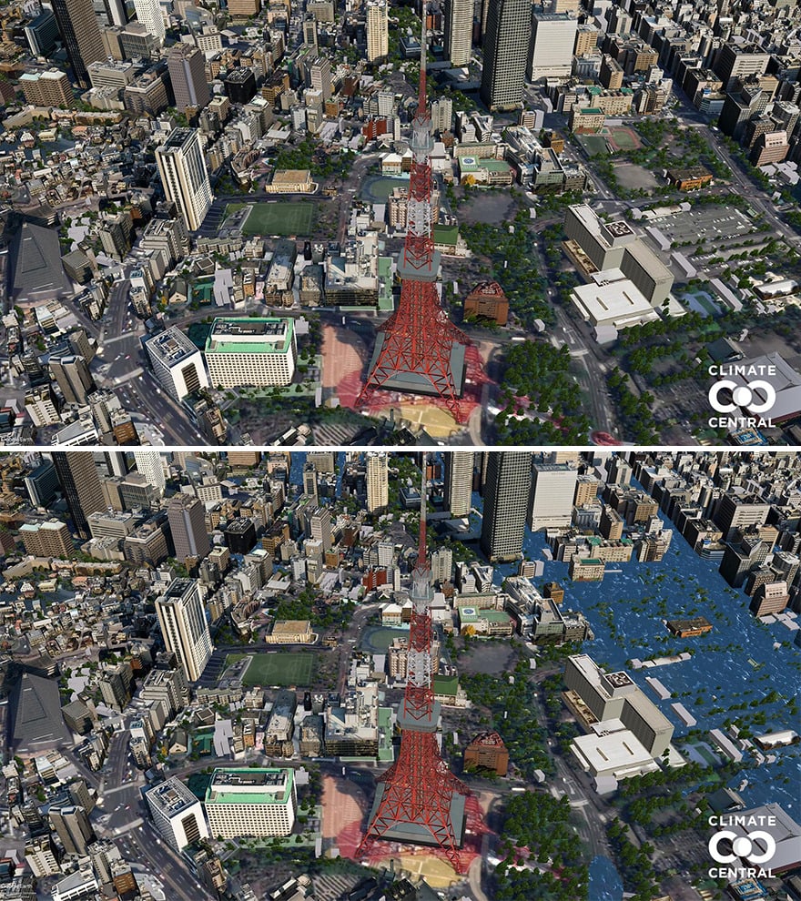 Tokyo Tower ក្នុងប្រទេសជប៉ុន