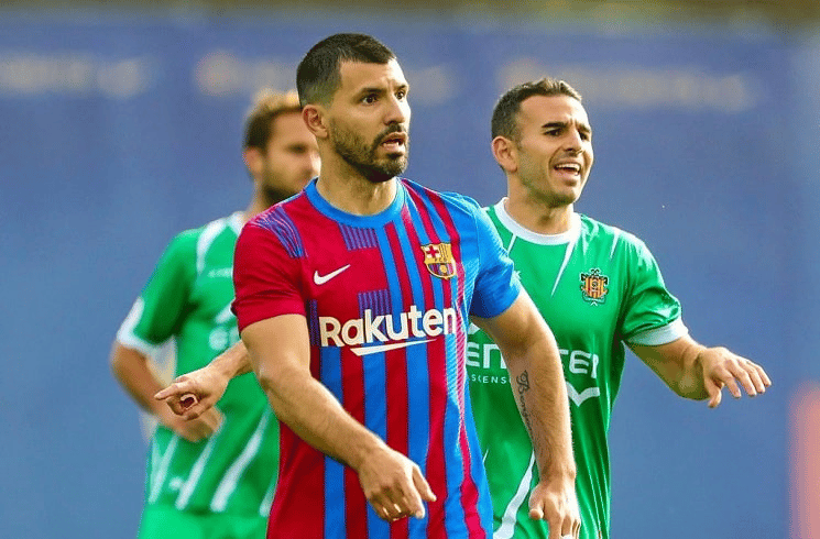 កីឡាករ Sergio Aguero