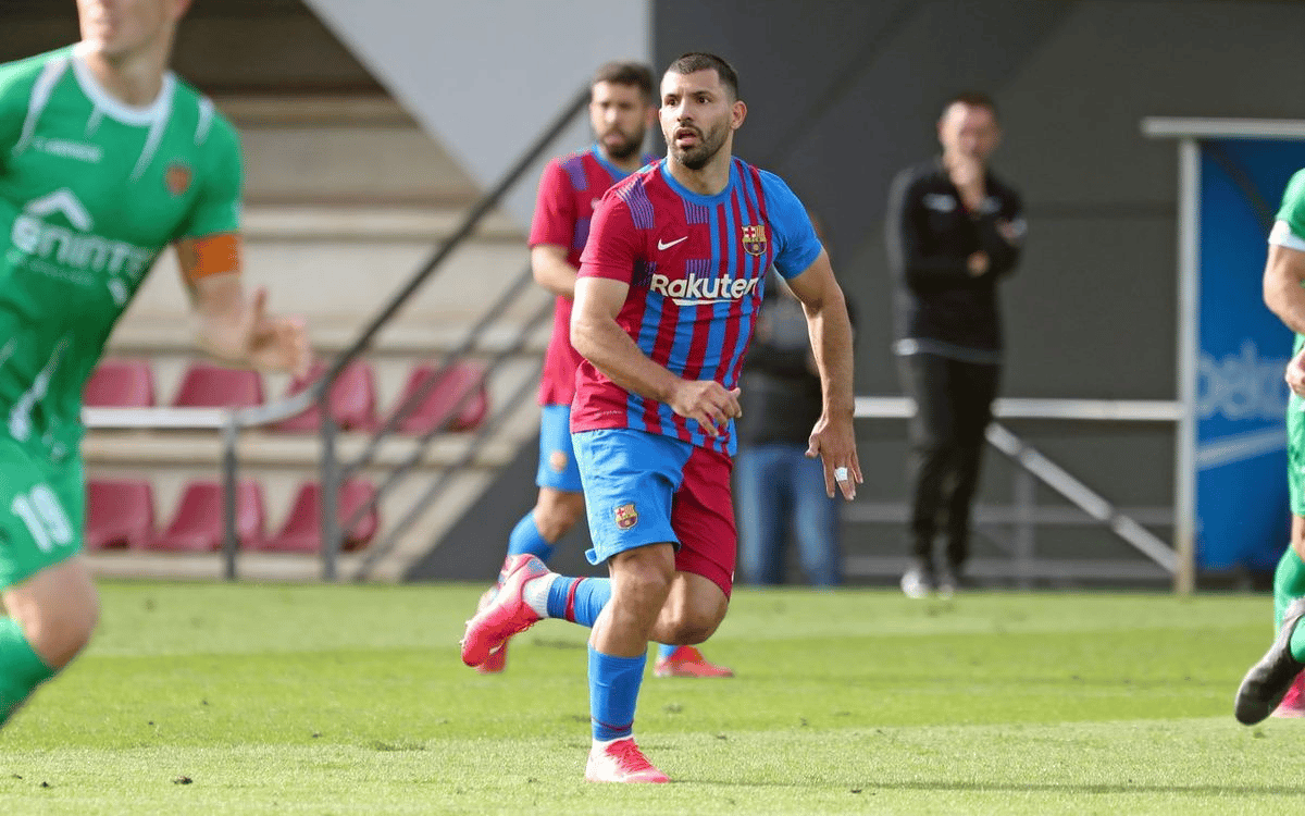 កីឡាករ Sergio Aguero