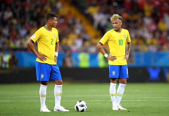 Thiago Silva និង Neymar