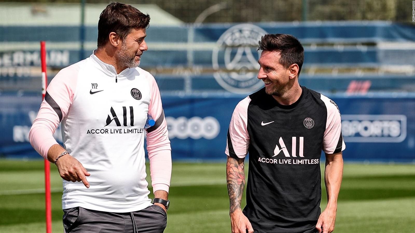 លោក Pochettino និង&nbsp;Messi 