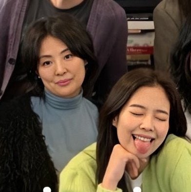 Jennie និង ម្ដាយ