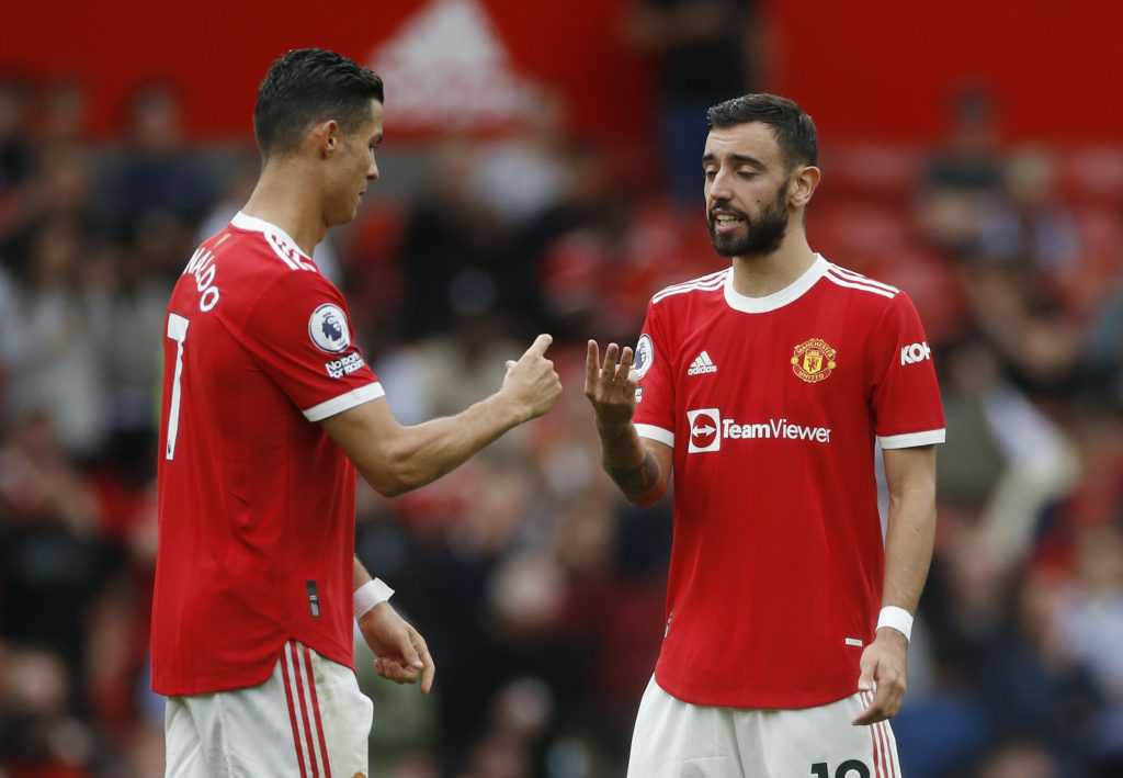 ខ្សែប្រយុទ្ធ&nbsp;Cristiano Ronaldo និង Bruno Fernandes