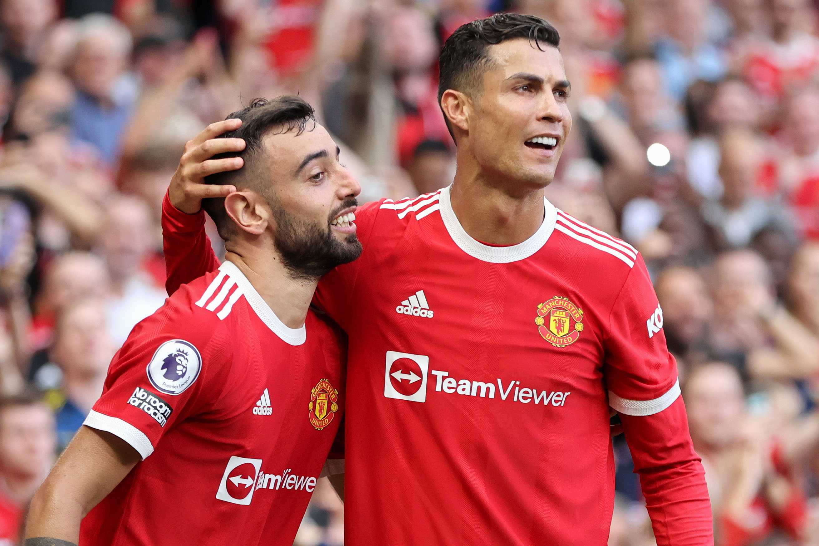 ខ្សែបម្រើ Bruno Fernandes និង Cristiano Ronaldo