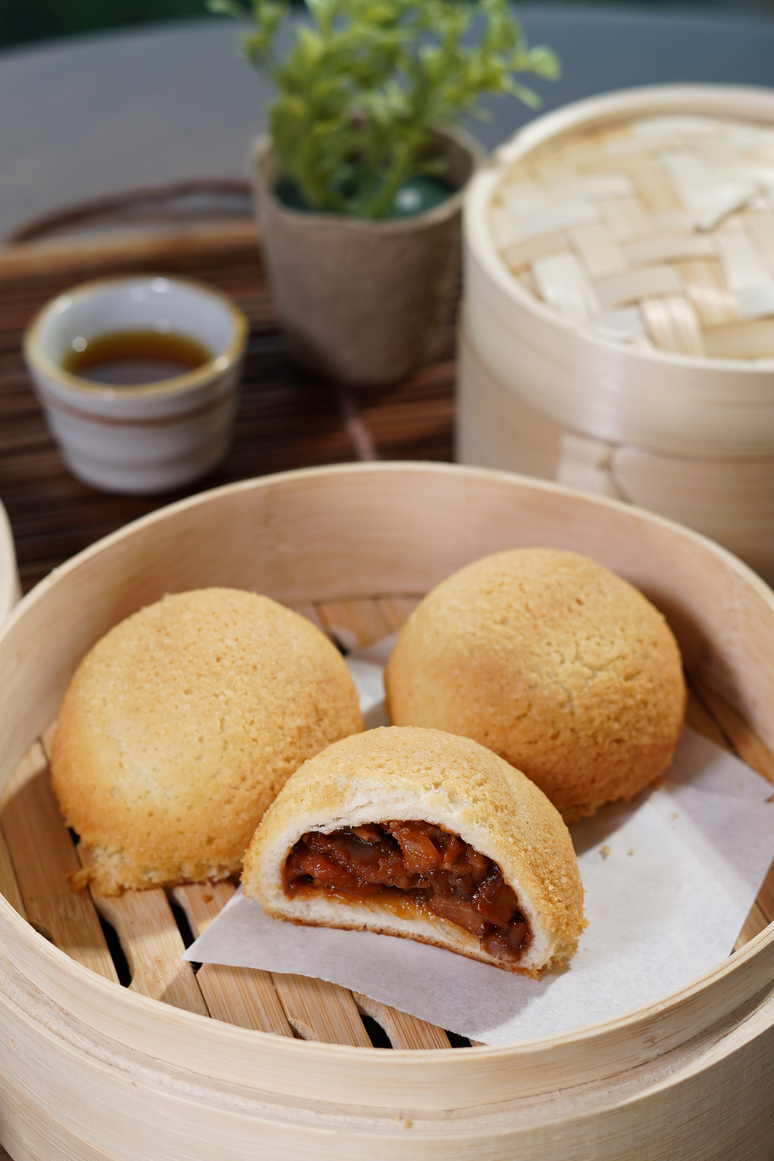 មុខម្ហូបនៅក្នុងហាង&nbsp;KIN Bun House