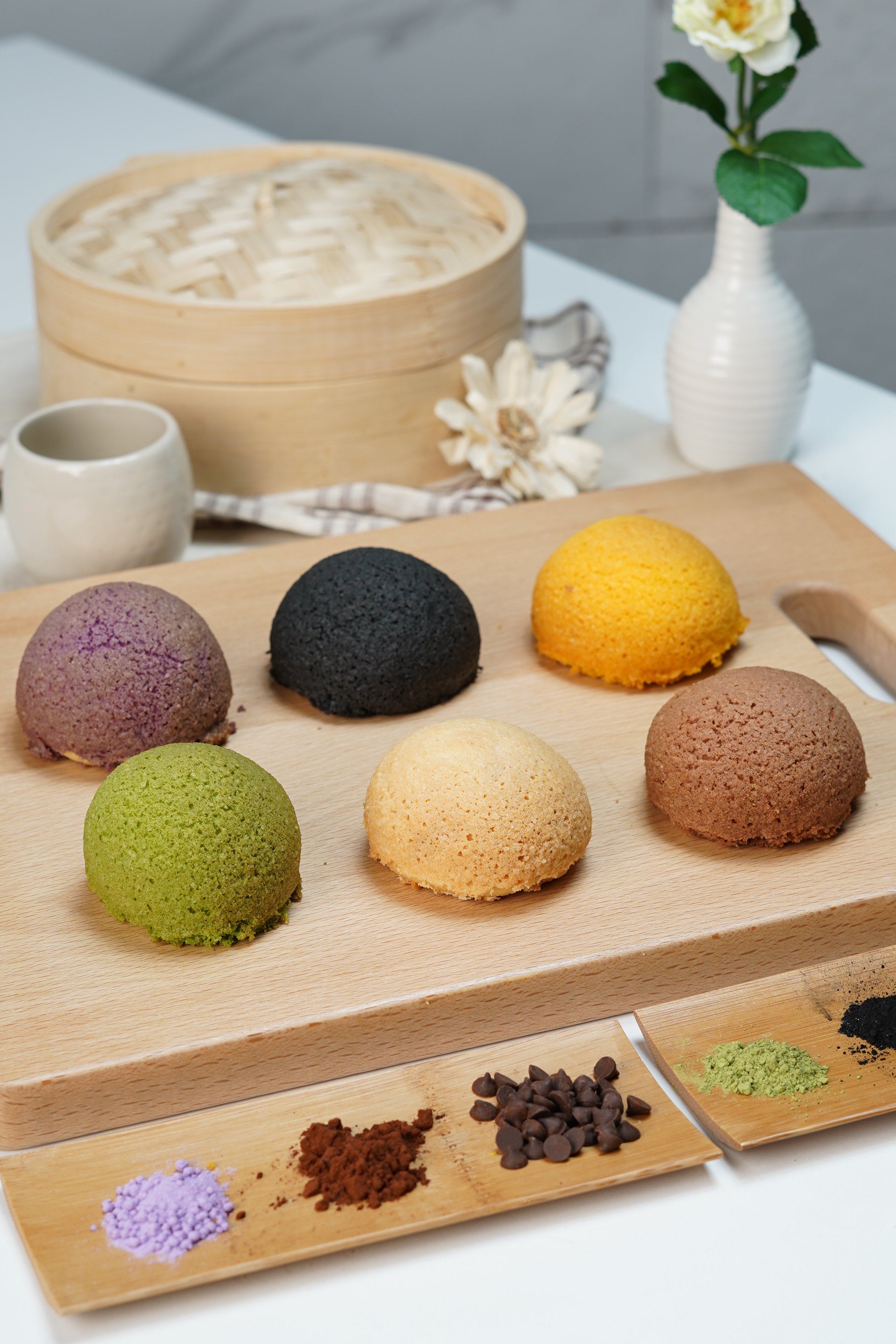 មុខម្ហូបនៅក្នុងហាង KIN Bun House