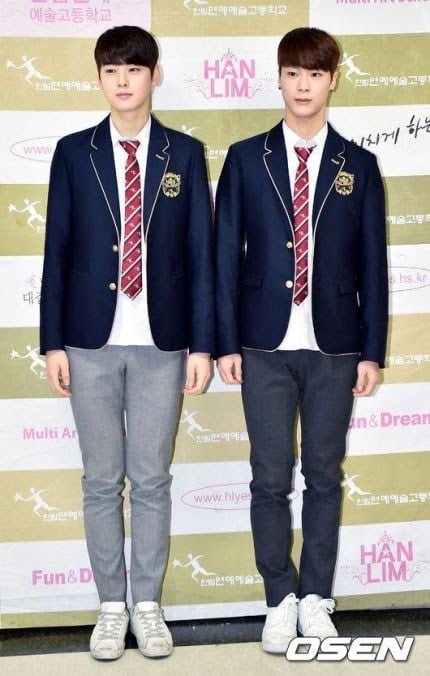 Eunwoo និង Moonbin