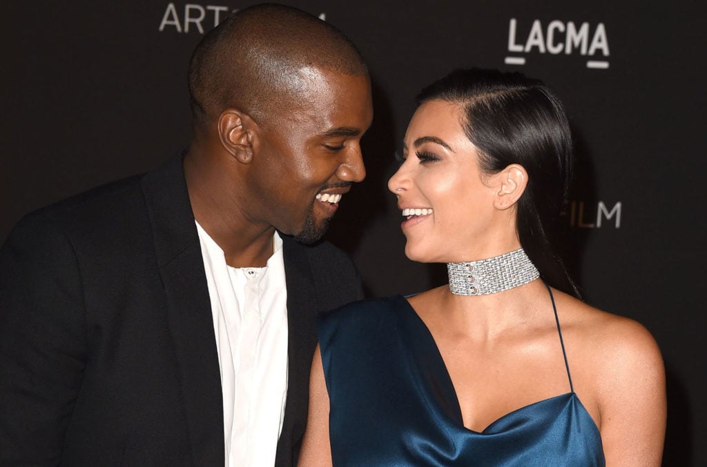 Kanye West និង Kim Kardashian