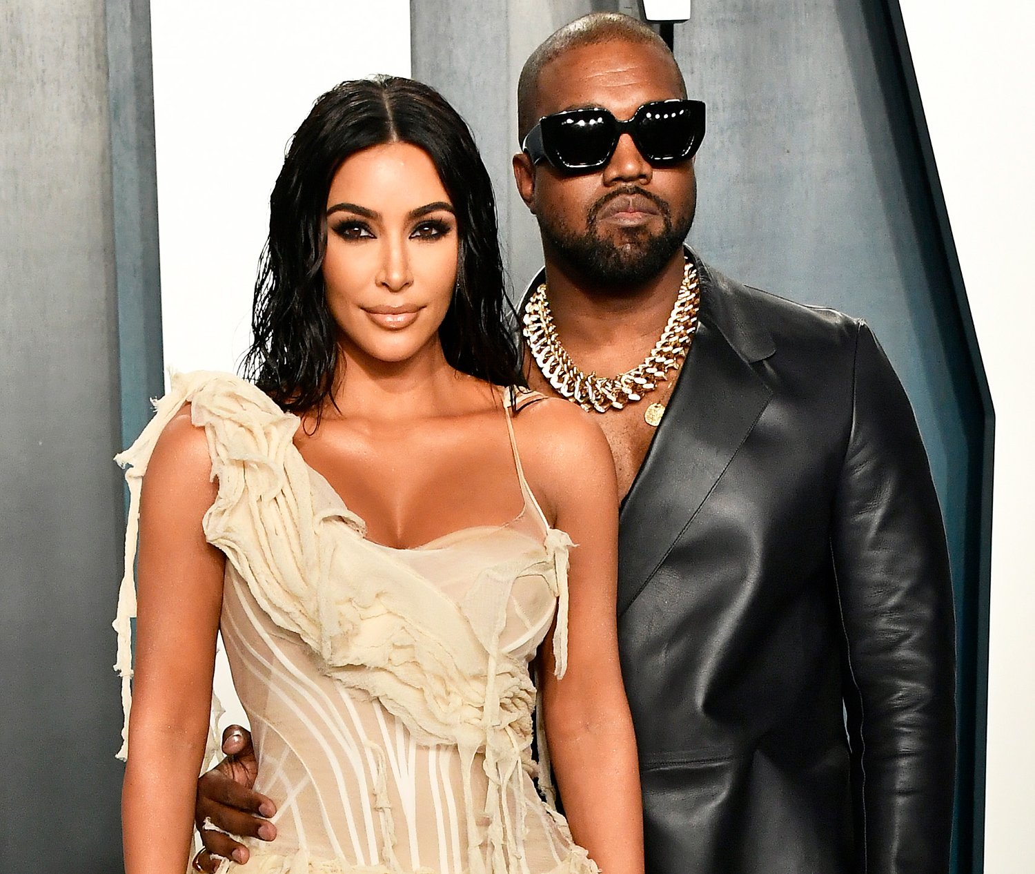 Kanye West និង Kim Kardashian