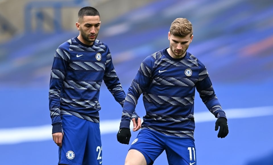 ខ្សែ​​​បម្រើ Hakim Ziyech និង Timo Werner