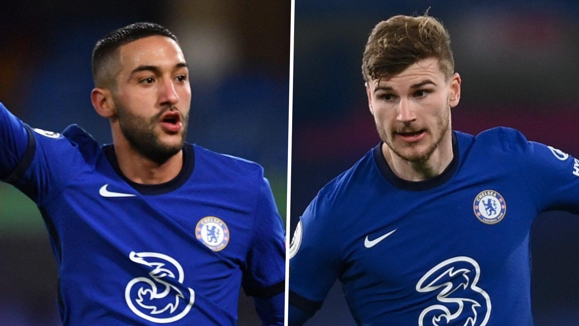 ខ្សែ​​​បម្រើ Hakim Ziyech និង Timo Werner