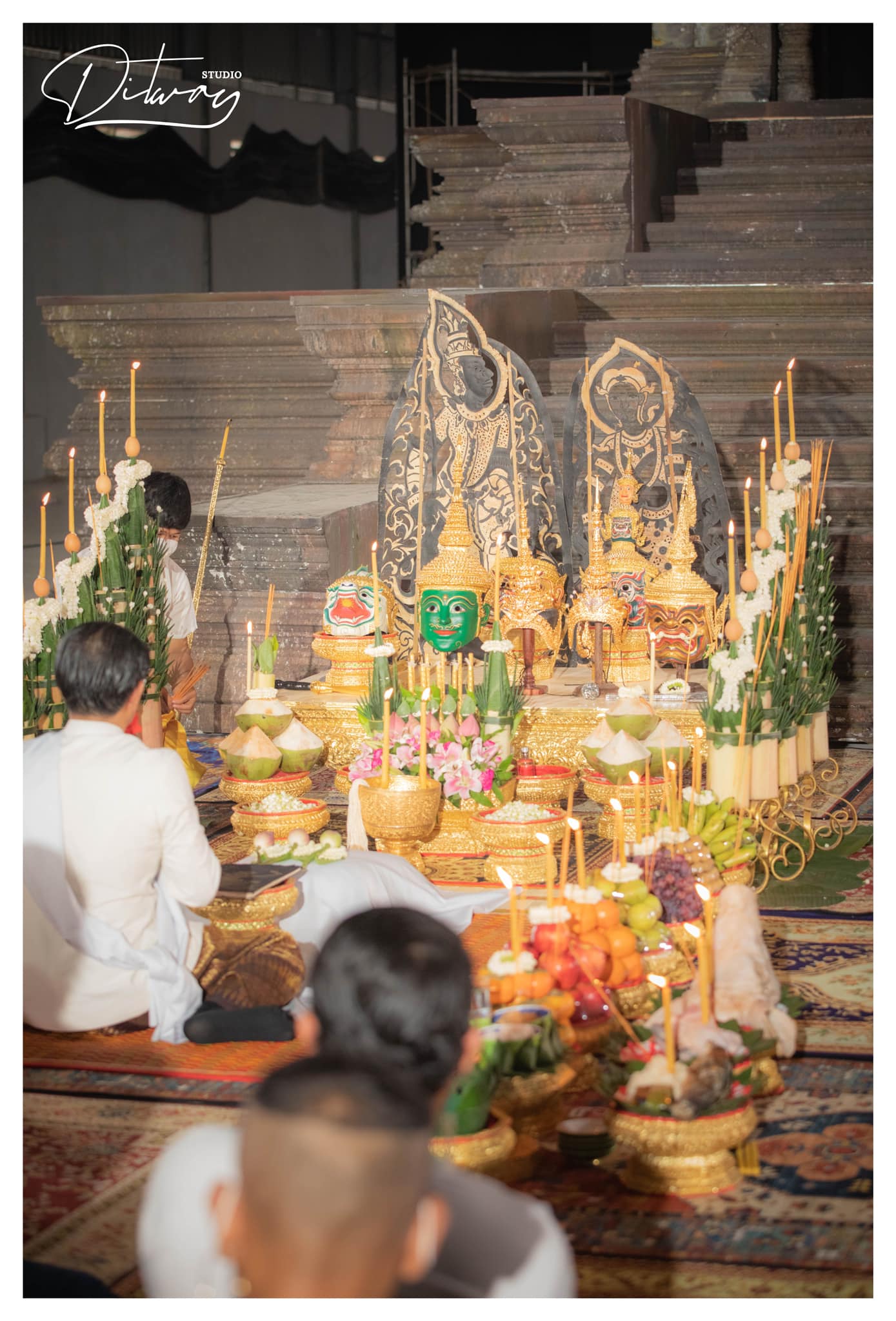 ពិធីគ្រងពាលី និង សំពះគ្រូ ក្នុងបទ វីរនារី