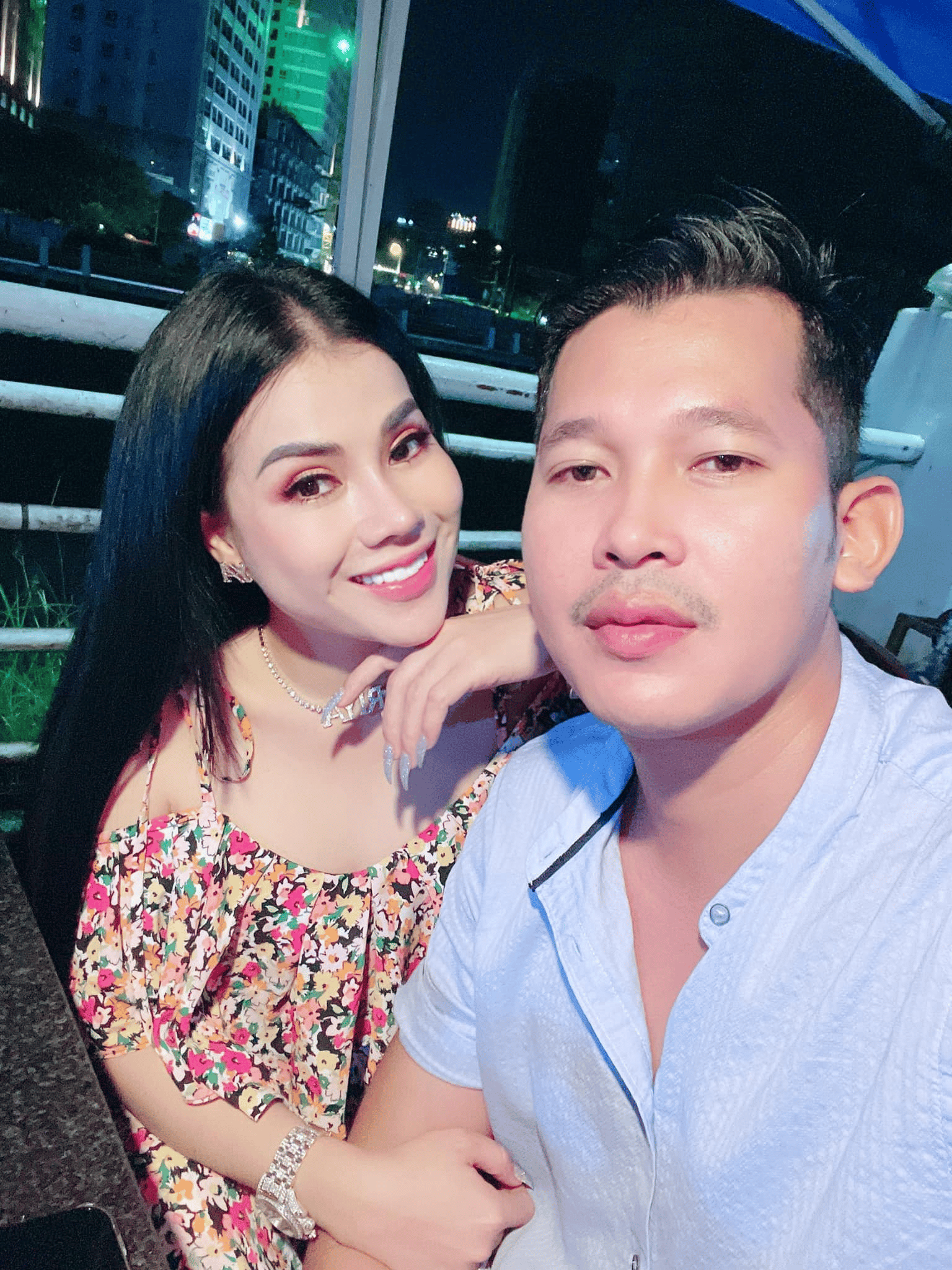 អ្នកនាង Love Riya និងគូស្នេហ៍ថ្មី