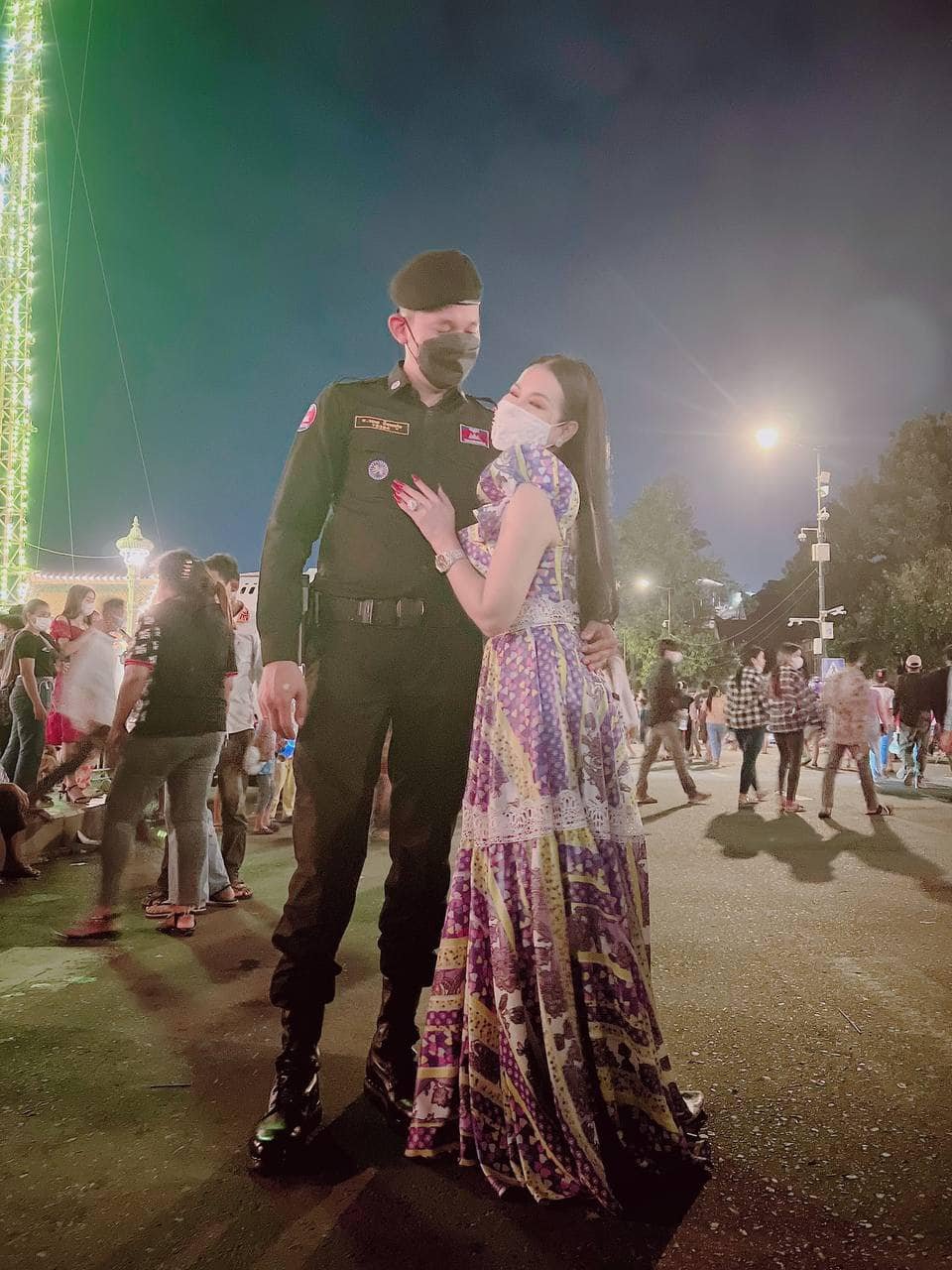 អ្នកនាង Love Riya និងគូស្នេហ៍ថ្មី