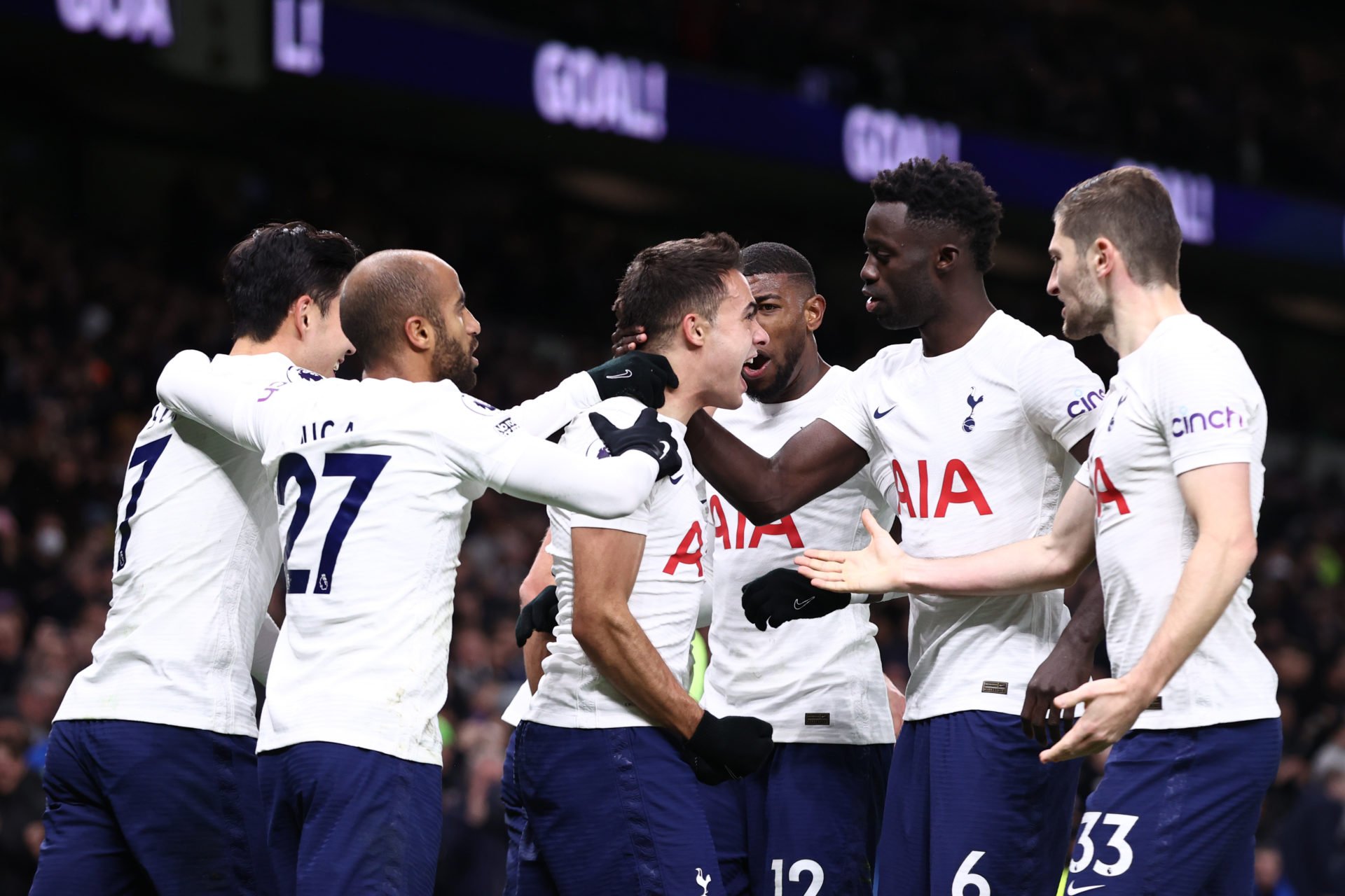 កីឡាករក្រុម Tottenham Hotspur