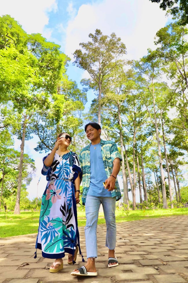 ខេមរៈ សិរីមន្ត និងភរិយា