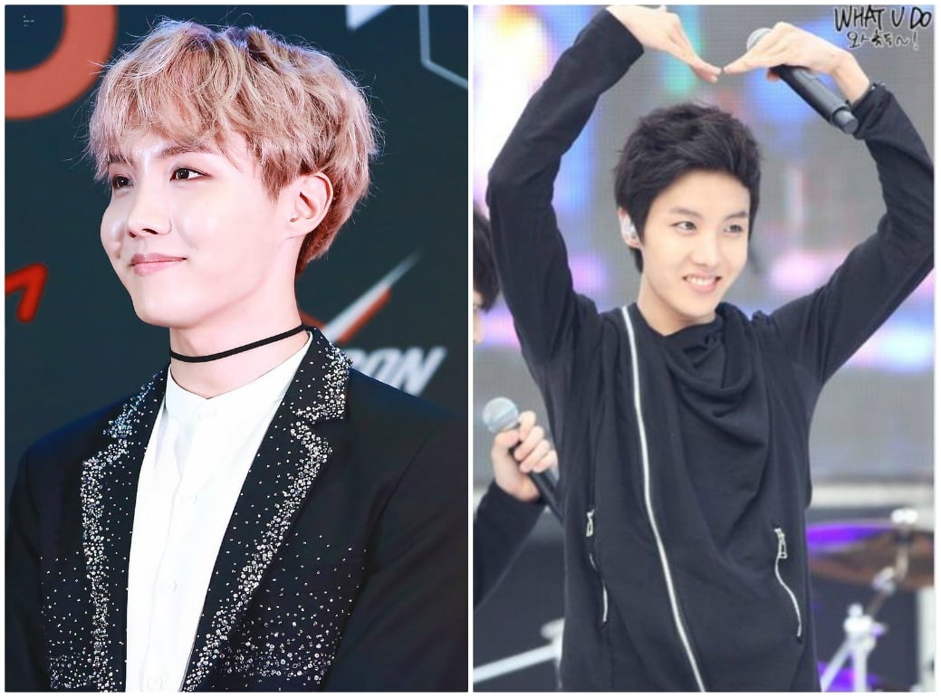 Jhope&nbsp;មានសក់សេះ និង អត់សក់សេះ