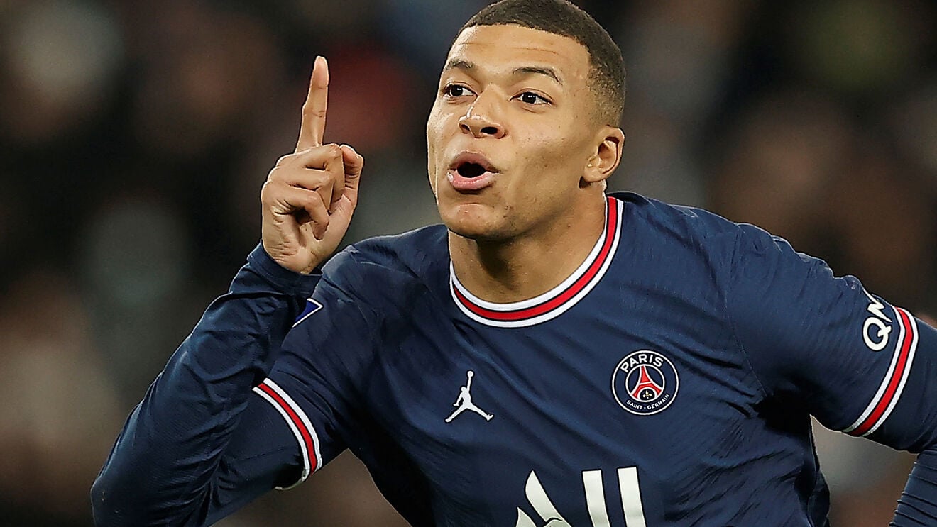 កីឡាករ Kylian Mbappe