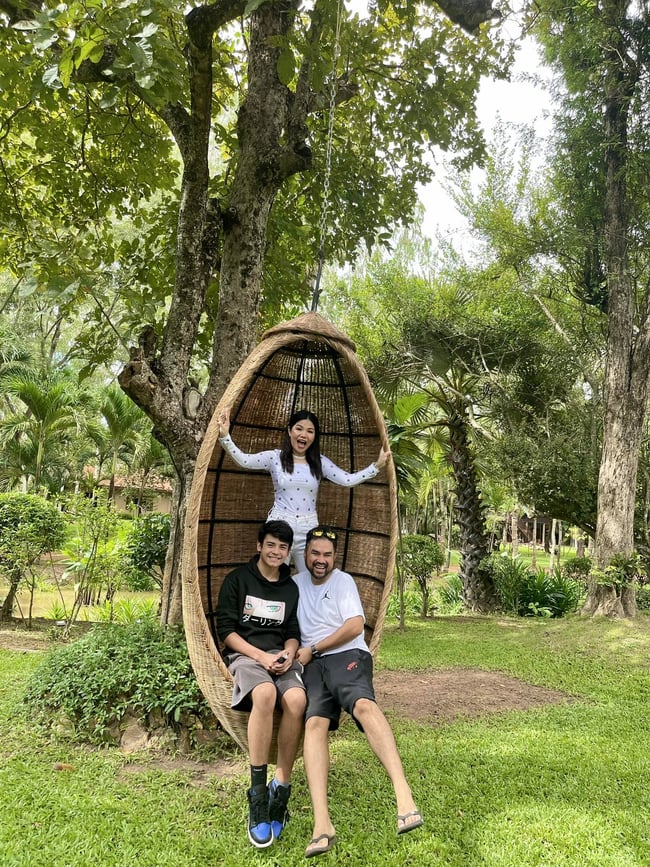អ្នកនាងមាស សុខសោភា និងស្វាមី