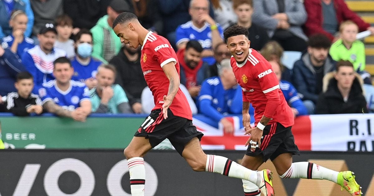 កីឡាករ&nbsp;Mason Greenwood&nbsp;និង​&nbsp;Jadon Sancho