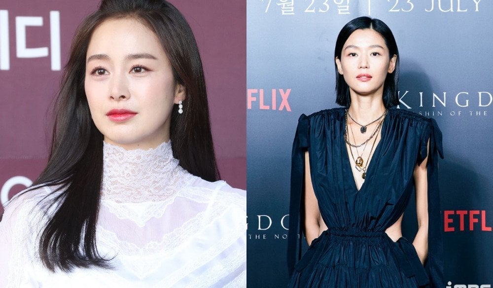 Kim Tae Hee និង តារាស្រីJun Ji Hyun