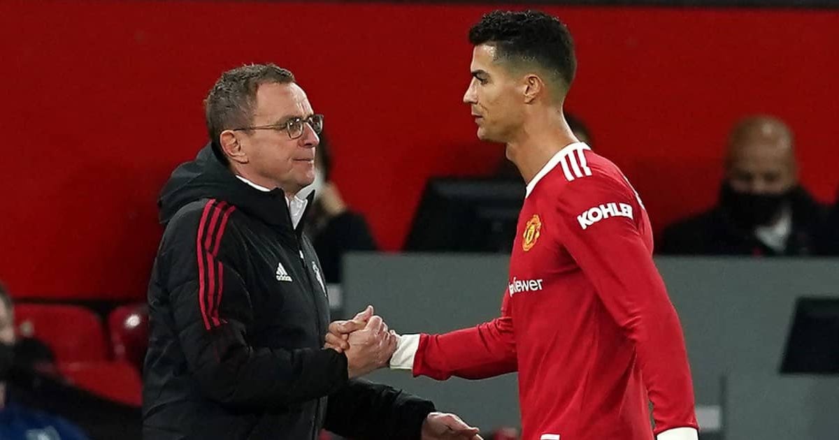 លោក Ralf Rangnick និង ខ្សែប្រយុទ្ធ&nbsp;Cristiano Ronaldo