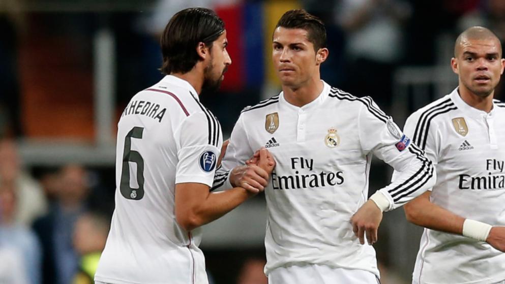 Sami Khedira និង Ronaldo