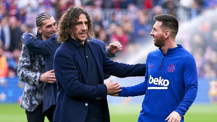 &nbsp; &nbsp;លោក&nbsp;Carles Puyol និង Messi