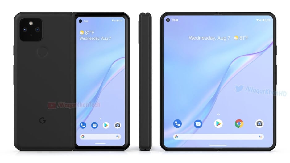 រូបគំរូ Pixel Fold