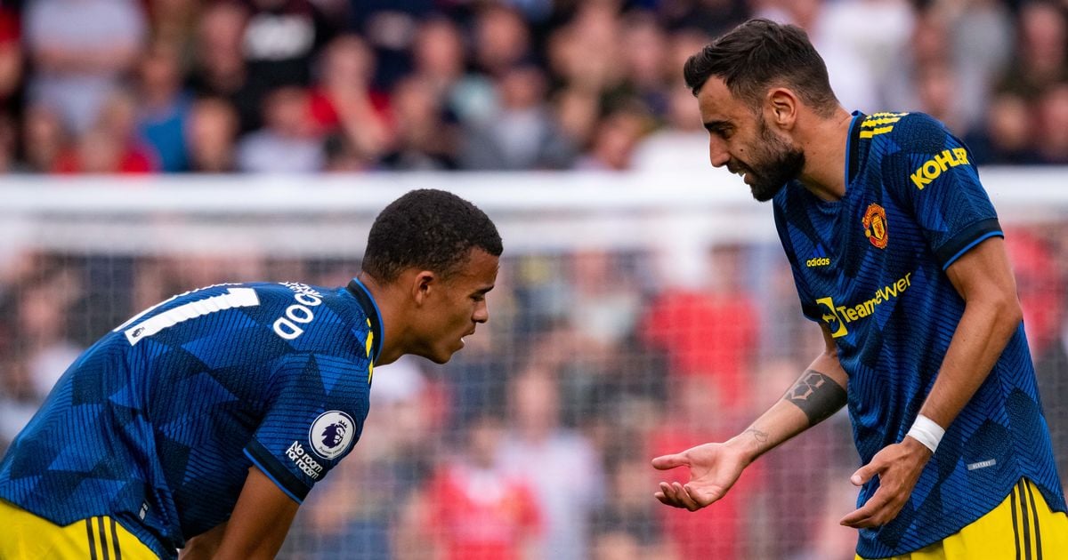 ខ្សែ​​​ប្រយុទ្ធ Mason Greenwood និង ខ្សែបម្រើ&nbsp;Bruno Fernandes