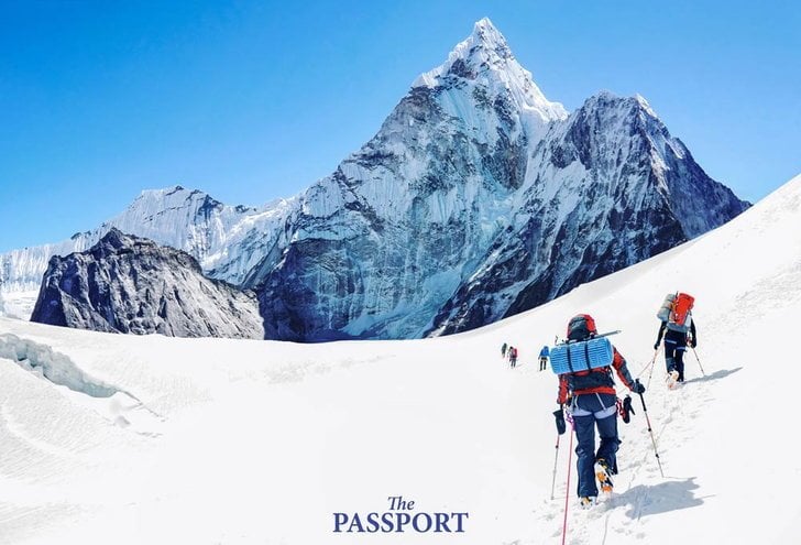 ទិដ្ឋភាពនៅ Mount Everest