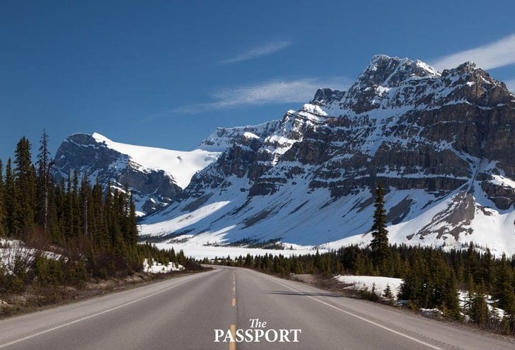 ទិដ្ឋភាពនៅ Canadian Rockies&nbsp;