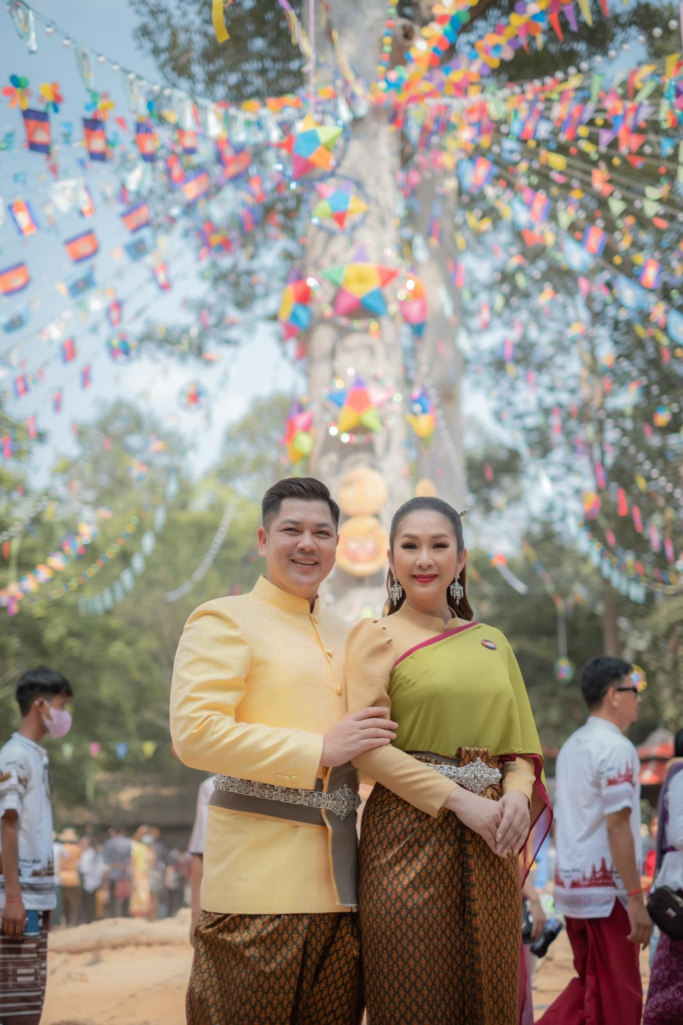 ជា វិបុល និងភរិយា&nbsp;