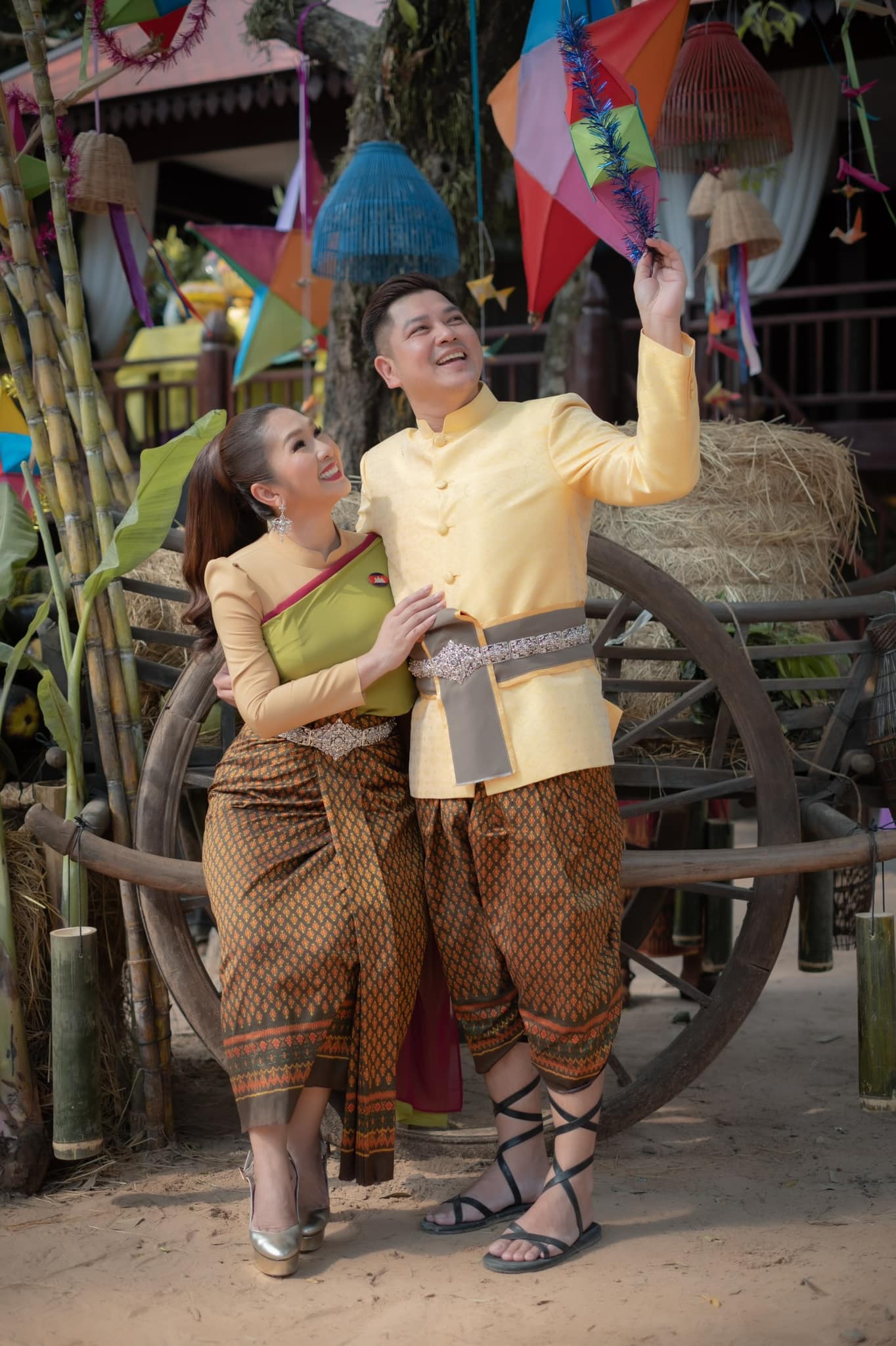 ជា វិបុល និងភរិយា&nbsp;
