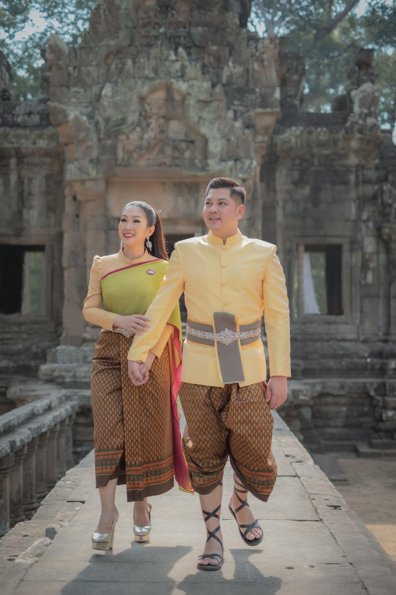 ជា វិបុល និងភរិយា&nbsp;
