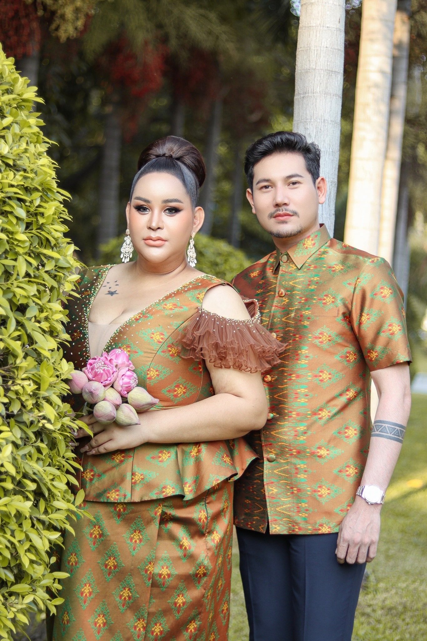 តារាស្រី ផេនខេត និងស្វាមី