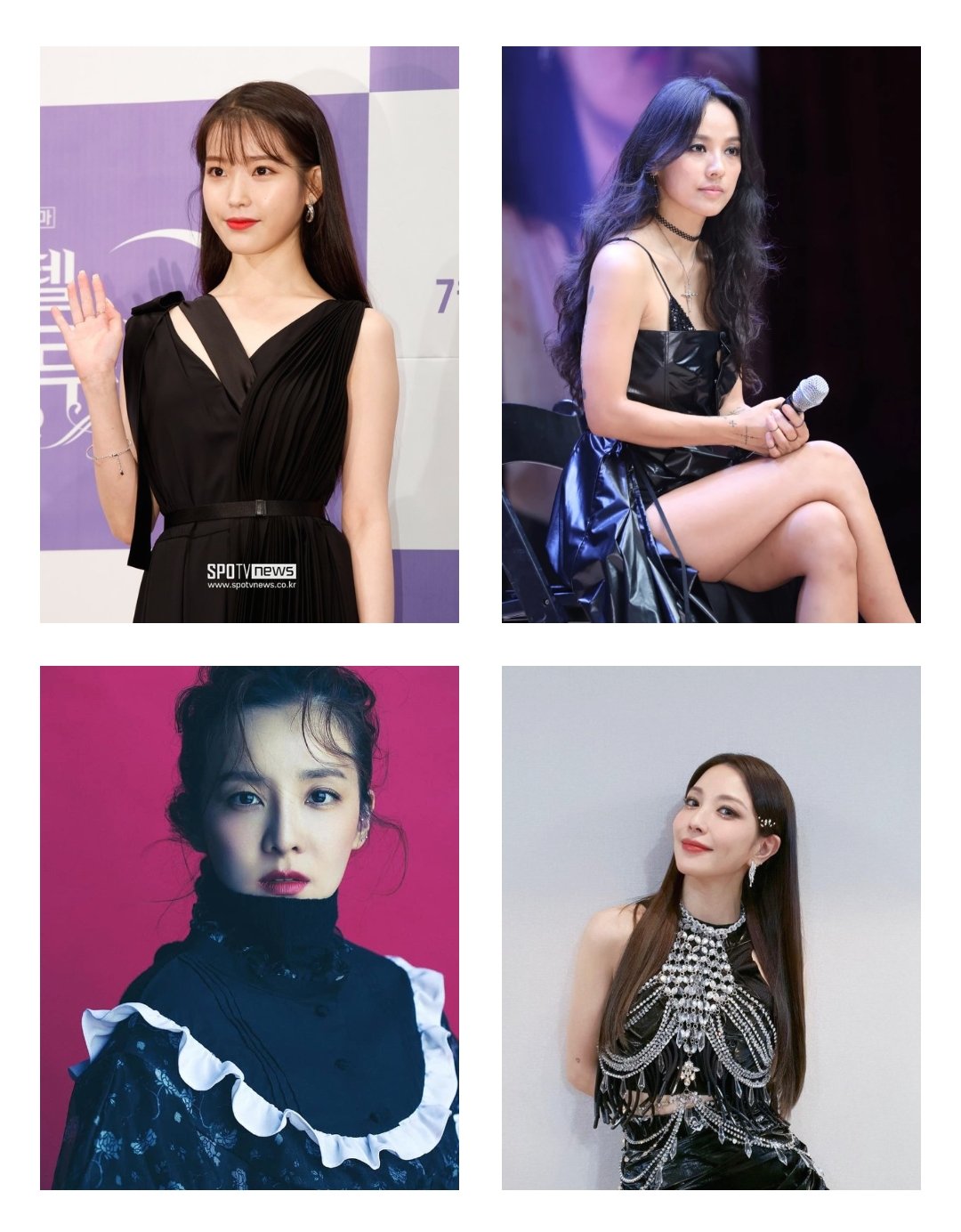 IU និង Lee Hyori និង Sandara Park និង BoA