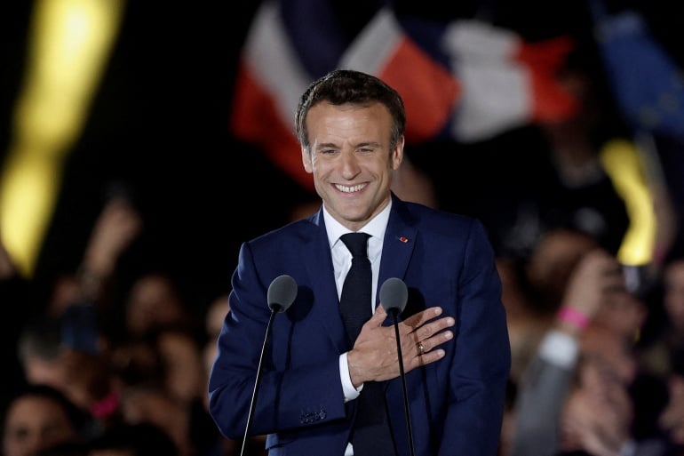 លោកប្រធានាធិបតី Emmanuel Macron