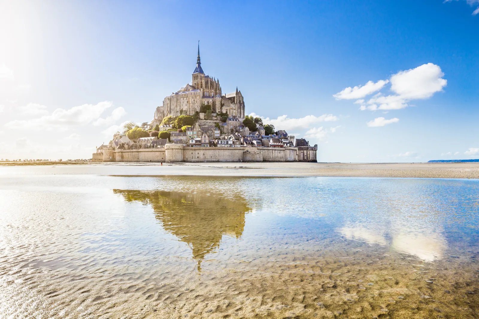 កោះថ្មភ្នំ Mont Saint-Michel ប្រទេសបារាំង