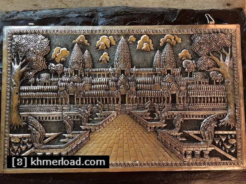 ស្នាដៃចម្លាក់របស់លោកពូ ជា យុទ្ធា 
