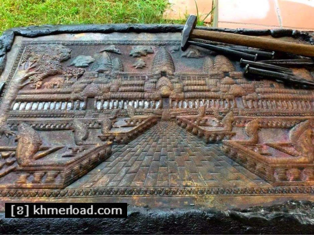 ស្នាដៃចម្លាក់របស់លោកពូ ជា យុទ្ធា