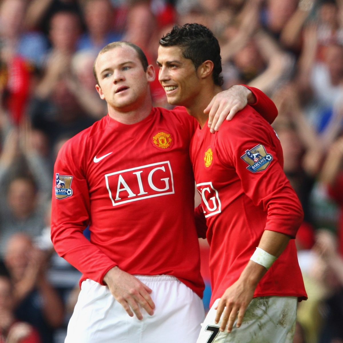 អតីតកីឡាករ Wayne Rooney និង Cristiano Ronaldo&nbsp;