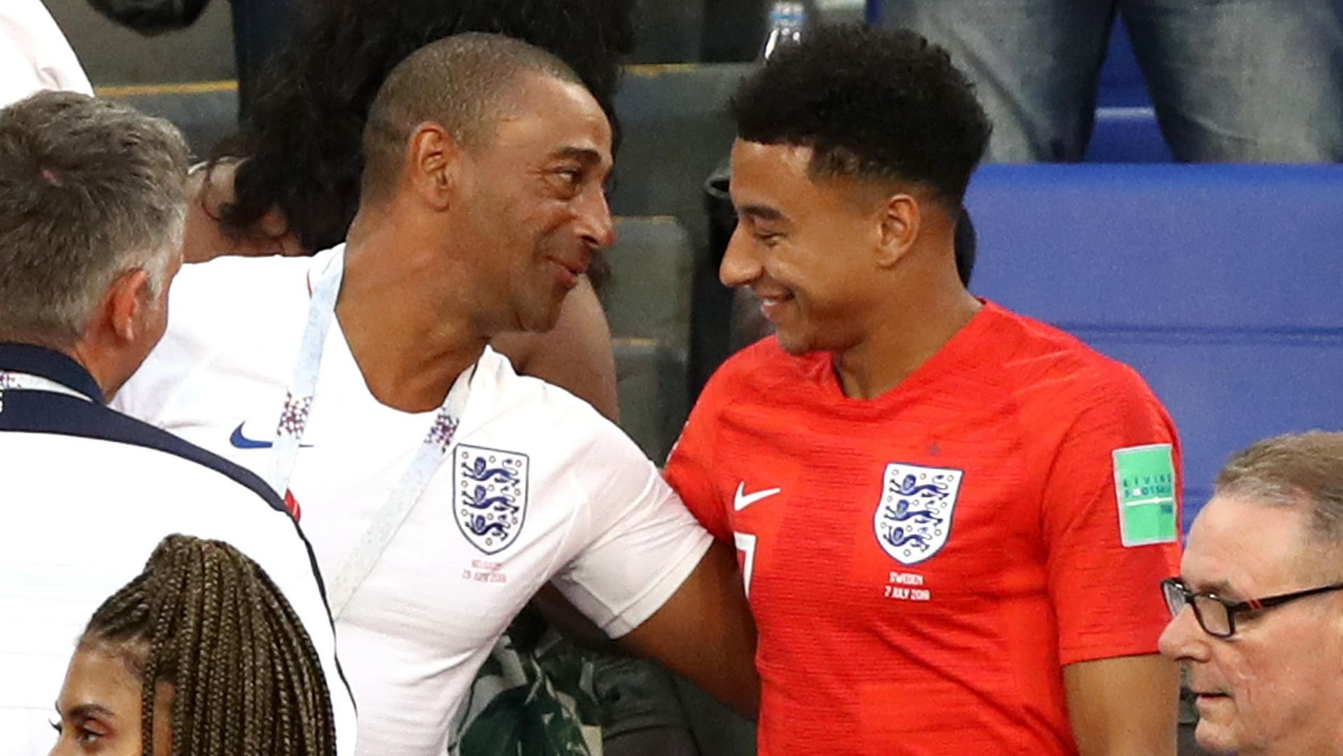 លោក Louie Scott និង Jesse Lingard