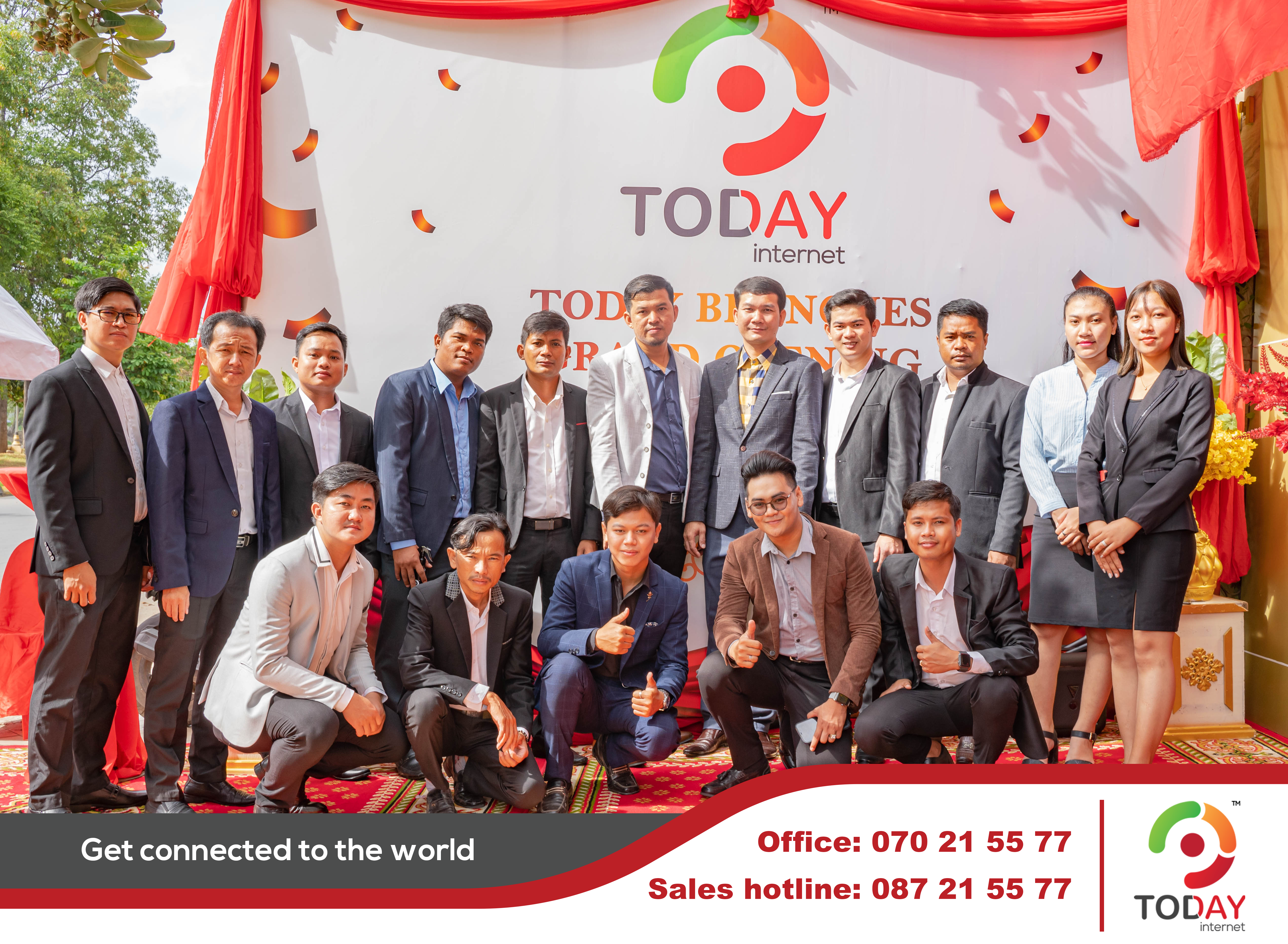 កម្មវិធី​សម្ពោធសាខាថ្មី