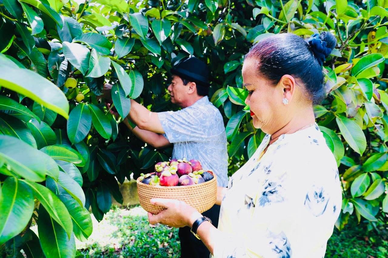 ឯកឧត្តមបណ្ឌិត ម៉ុង ឫទ្ធី និងភរិយាជំទាវ