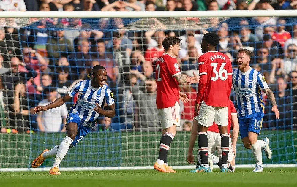 ការប្រកួតរវាង Brighton និង Man United