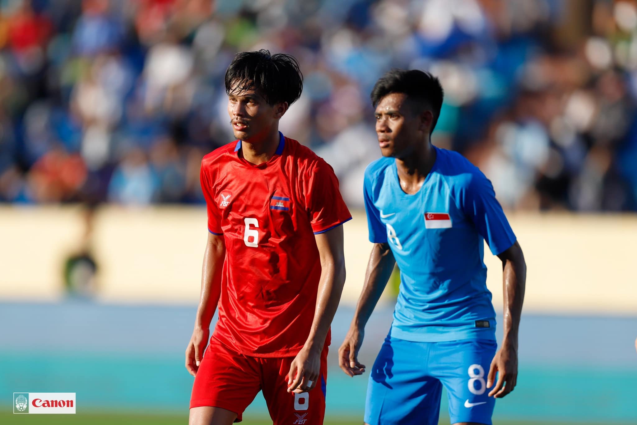 ការប្រកួតរវាង កម្ពុជា ទល់នឹង សិង្ហបុរី