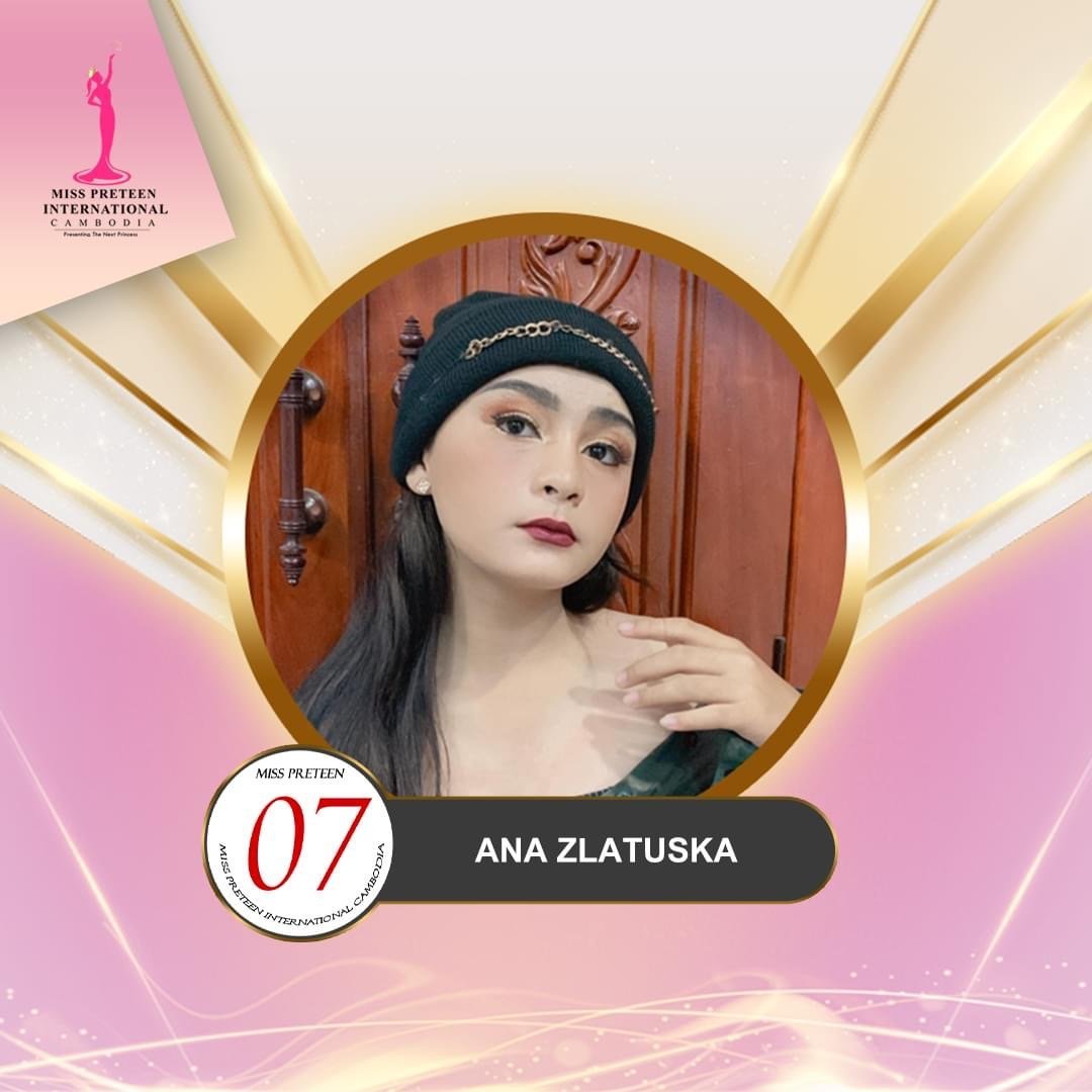 បេក្ខនារី Miss Preteen International Cambodia&nbsp;